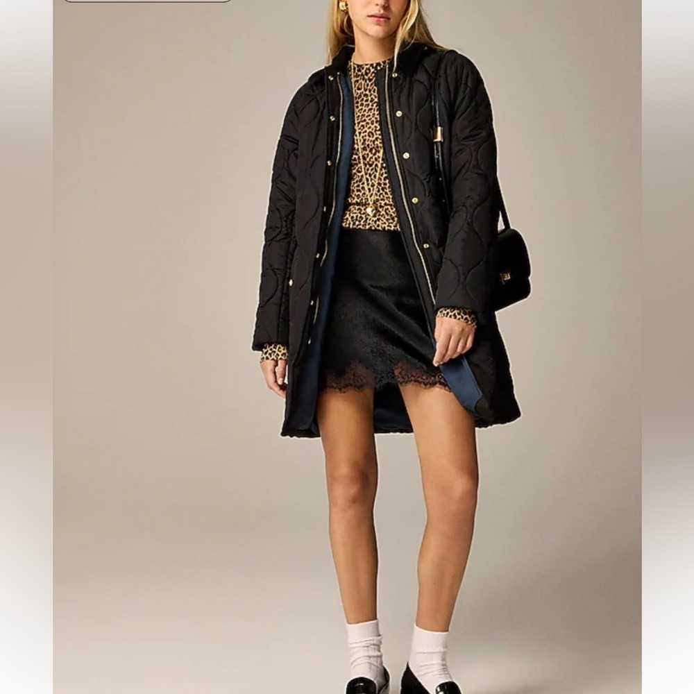 NEW J.Crew Stowe puffer jacket with PrimaLoft®